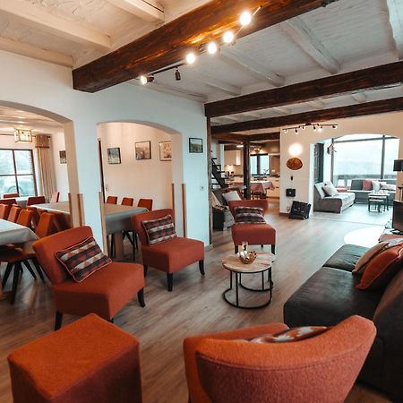 Le Grand Cerf 25 pers, Malmedy- Chalet rustique, jardin Extérieur photo