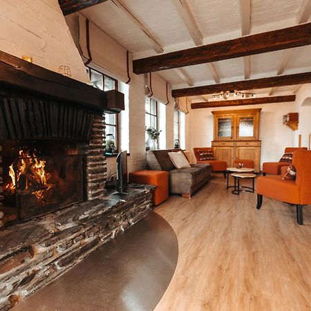 Le Grand Cerf 25 pers, Malmedy- Chalet rustique, jardin Extérieur photo