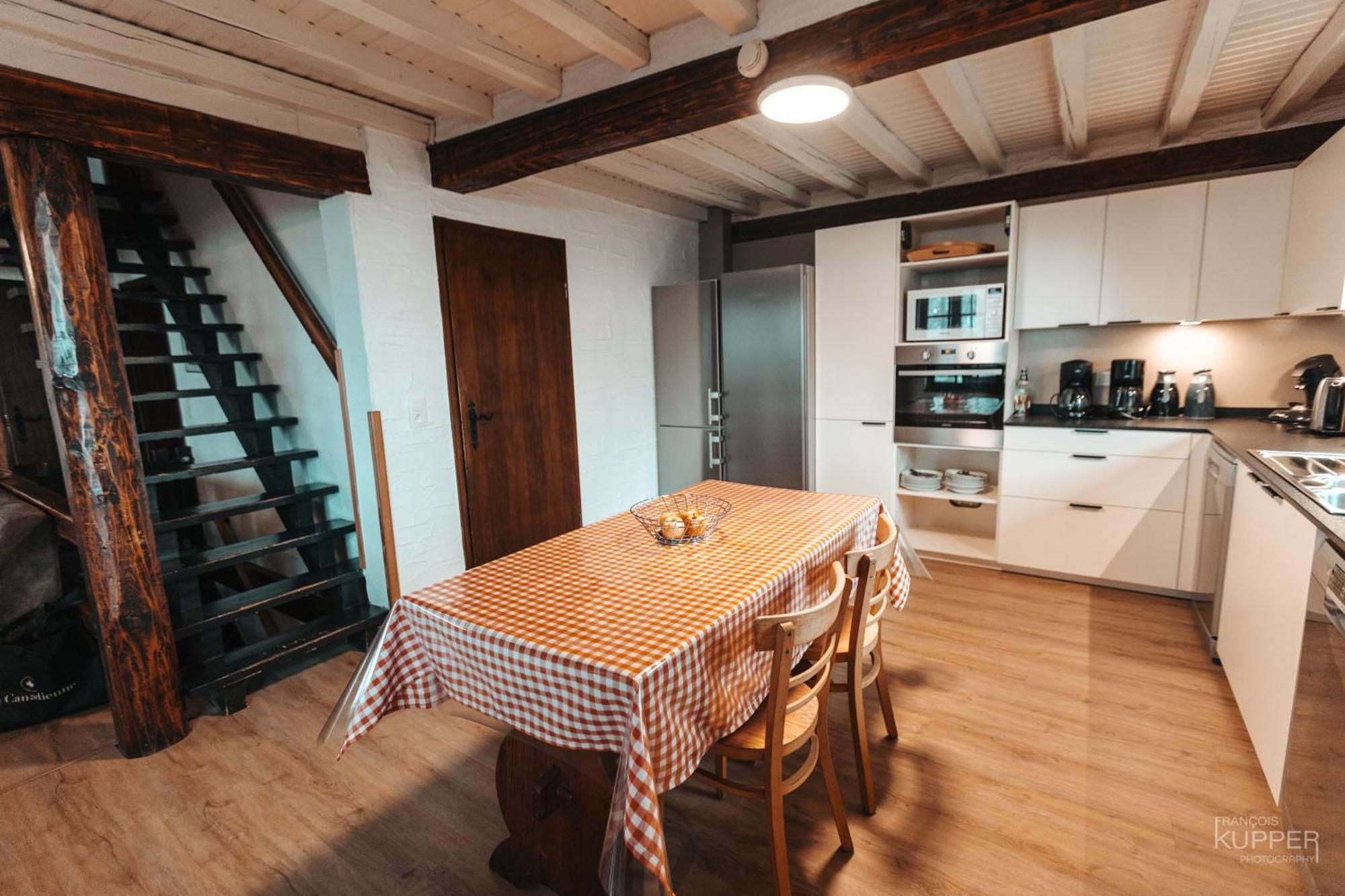 Le Grand Cerf 25 pers, Malmedy- Chalet rustique, jardin Extérieur photo